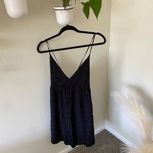 BCBG black dress. Size L.